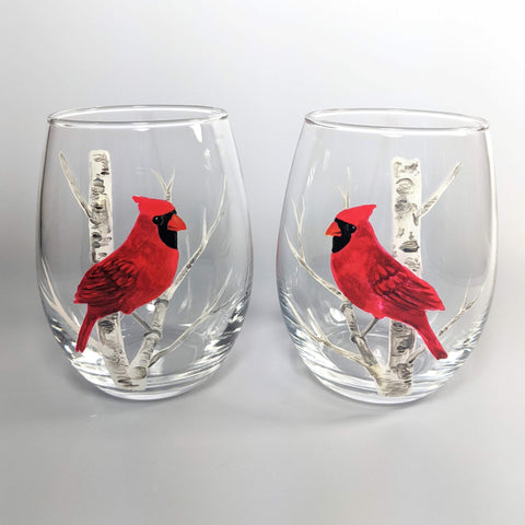 Cardinal Wine Glasses